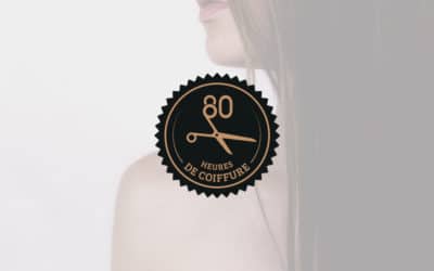 Création de logo pour le défi des 80 heures de coiffure