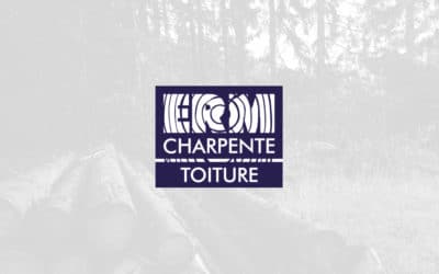 Création de logo, cartes de visite et t-shirts pour ERM Charpente et toiture