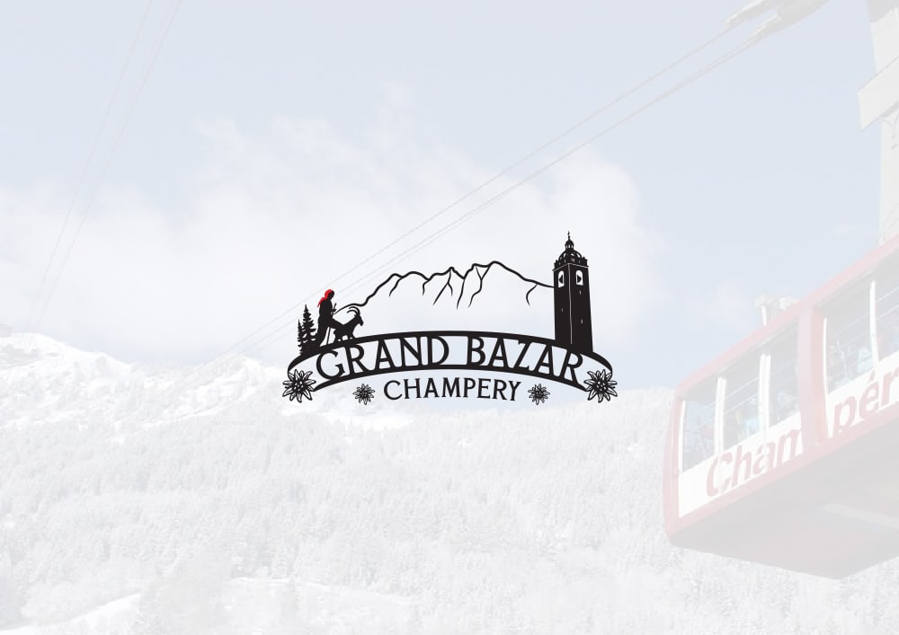 Logo Grand Bazar Champery