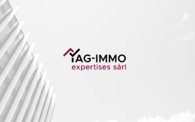 Identité visuelle et site internet pour Yag-Immo Expertises Immobilières Sàrl