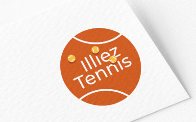 Création d’identité visuelle pour Illiez Tennis