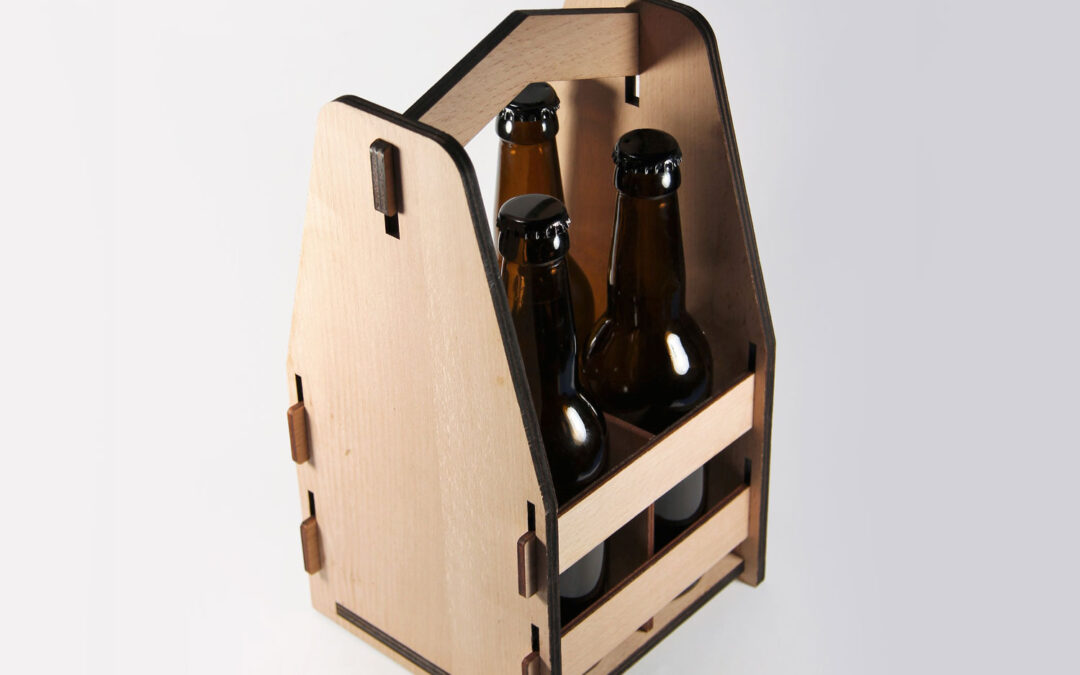 Fabrication de caddies à bière personnalisables